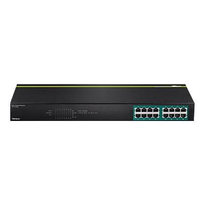 TRENDnet TPE TG160G - switch - 16 poorten - rack-uitvoering