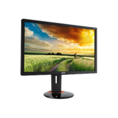 Acer XB270HA - LED-monitor - 27 - 1920 x 1080 Full HD (1080p) - TN - 300 cd/m² - 1 ms - DisplayPort - zwart hoogglans met oranje ring op voetsteun