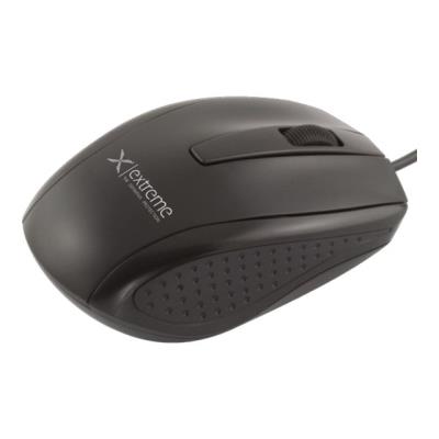 EXTREME BUNGEE XM110K - muis - USB - zwart