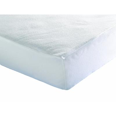 Inch dheppula180200 protège matelas imperméable eponge coton/polyester blanc 180 x 200 cm