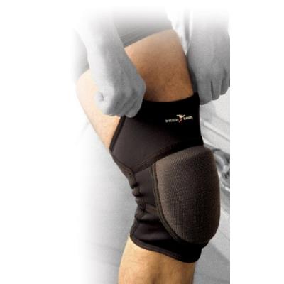 Precision training genouillère noir rouge taille l