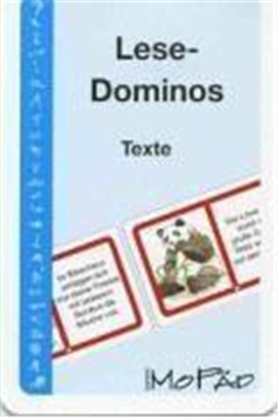 Lese-Dominos / Texte