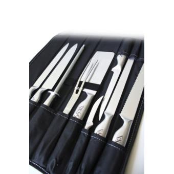 Pradel excellence kn2009-11 valise de 5 couteaux de cuisine + 6