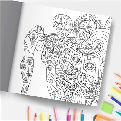 Livre De Coloriage Pour Les Filles Age 10 Animaux Fees Sirenes Princesses Chevaux 77 Pages Format 21 5 X 21 5 Cm Nlfbp Editions Broche Nlfbp Editions Achat Livre Fnac
