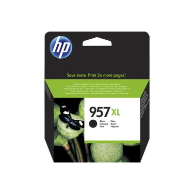 HP 957XL - extra hoog rendement - zwart - origineel - inktcartridge