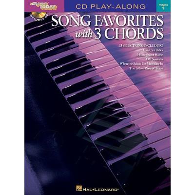 Song Favorites With 3 Chords, E-Z Play Today