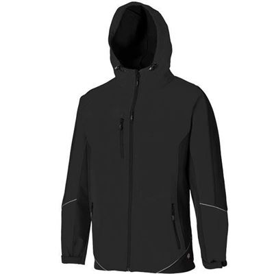 Dickies JW7010 BK L Two Tone Veste Softshell Taille L Noir