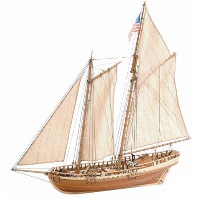 Artesania - Maquette en bois - Virginia American Schooner : Goélette américaine