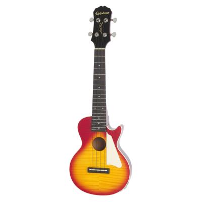 Ukuleles EPIPHONE LES PAUL AC/EL OUTFIT HERITAGE CHERRY SUNBURST Electro