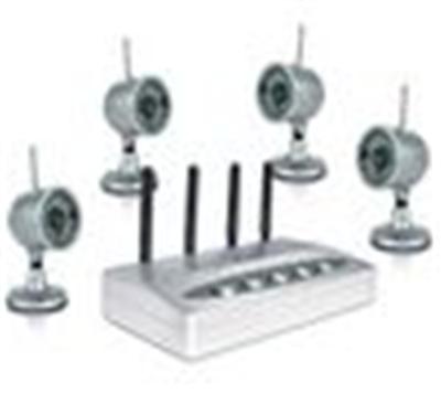 Système de 4 caméras de surveillance