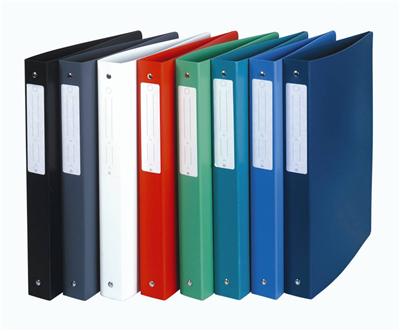 Classeur Exacompta 4 annx polypro 32x26,8cm Opaque Dos 40mm Coloris assortis