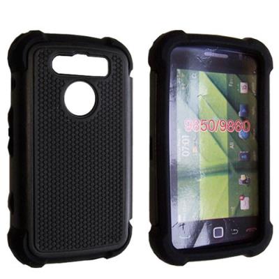 Coque rigide POP Nzup noire pour Blackberry Torch 9860 / 9850