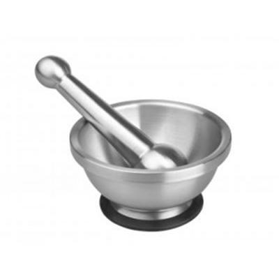 IBILI - Ustensiles et accessoires de cuisine - mortier inox 19 x 12 cm ( 722600-1 )