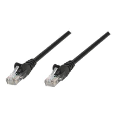 Intellinet - Cordon De Raccordement - Rj-45 (M) - Rj-45 (M) - 10 M - Sftp - Cat 5E - Moulé, Sans Crochet - Noir (Pack De 5 )