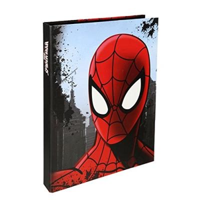 Undercover classeur 2 anneaux en d 25 mm spiderman dos de 40 mm spiw0310