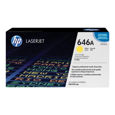 HP 646A - geel - origineel - LaserJet - tonercartridge (CF032A)
