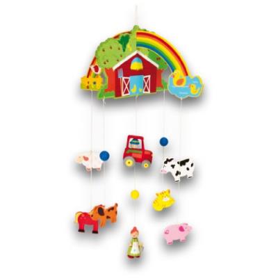 Ulysse Couleurs d'enfance - 22444 - Ameublement et DÃ©coration - Mobile de la Ferme