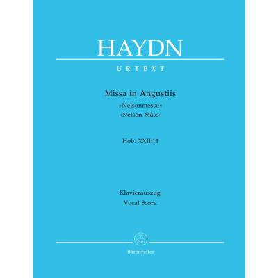 Partitions classique BARENREITER HAYDN J. - MISSA IN AUGUSTIIS NELSON MASS HOB.XXII:11 - REDUCTION CHANT, PIANO Choeur et ensemble vocal
