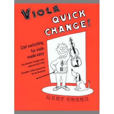 Partitions classique FABER MUSIC COHEN MARY - QUICK CHANGE - VIOLA Alto