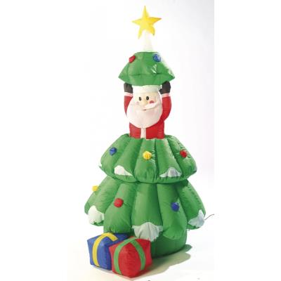Sapin de Noël autogonflant animé, 155 cm