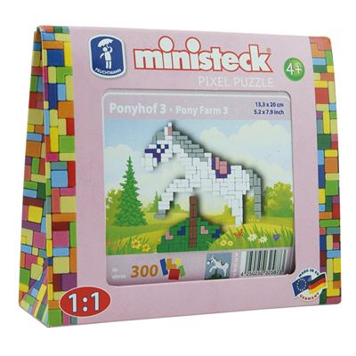 Ministeck 32587 – Pony Springer, steckplatte, Accessoires, env. 300 pièces