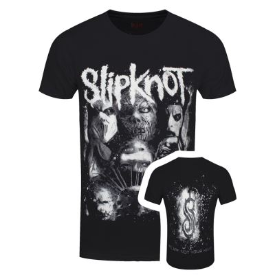 Slipknot T-Shirt We Are Not Your Kind Design blanc Homme Noir - Taille L