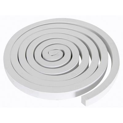 Bourrelet autocollant en mousse - 15 mm x 2 m - blanc perel dtws1