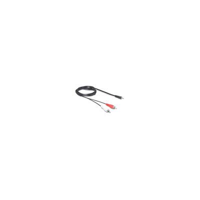 Cable - Delock -  Audio 3,5mm stereo -> 2x Cinch St/St 1,50m