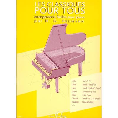 Partitions classique LEMOINE LES CLASSIQUES POUR TOUS - PIANO Piano