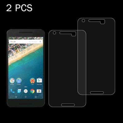 Lot de 2 : 0.26mm 9H 2,5D Film Verre Anti Explosion Google Nexus 5X