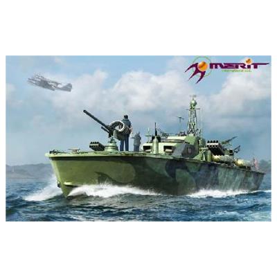 Maquette bateau : vedette lance torpille us navy elco 80' 1944/1945 merit
