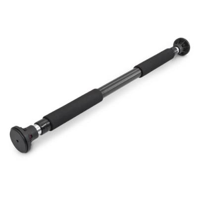 Relaxdays barre de traction pour porte noir 98 cm