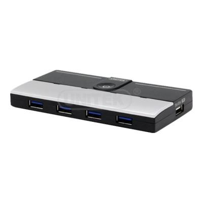 Unitek USB3.0 4-Port Hub + 1 iPad Charging Port - hub - 4 poorten - desktop