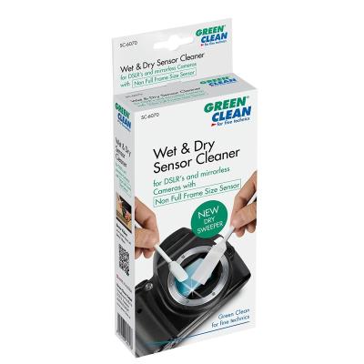 GREENCLEAN green clean sc6070 duo swabs 'wet & dry' 14mm - 4 pcs