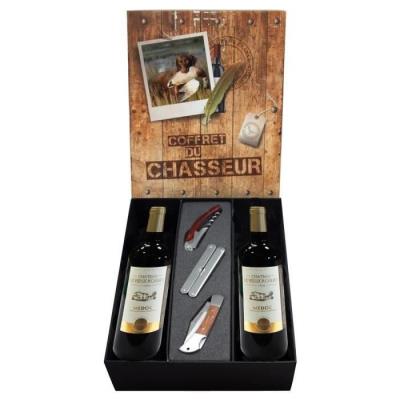 Coffret du chasseur Vin avec accessoires