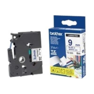 Outil pour Gravure et Loisir Créatif Brother Brother Tze-Tape Tze-223 Cassette à Ruban, Largeur: 9 Mm, Noir