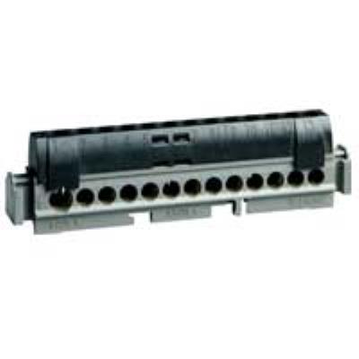 Legrand Noir Lexic 092790 - Bornier Phase 8 Bornes - Image 3
