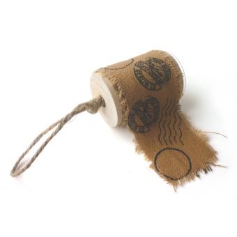 Ruban tissu imprimé - Caramel cachet - Graine créative - 1