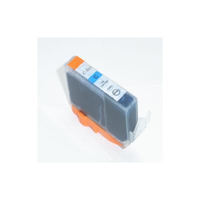 Cartouche d'encre compatible pour imprimante Canon CLI-521C CYAN 16 ML