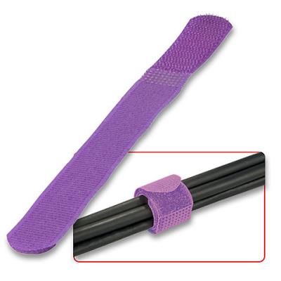 Lindy Serre-câbles à scratch, 10 pièces, violet