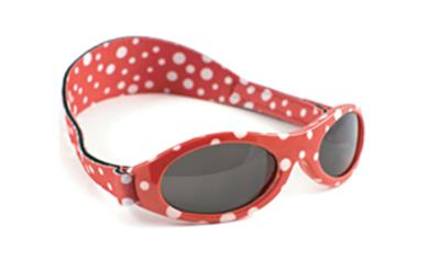 Lunettes de soleil bébé Pois Rouge 0-2 ans