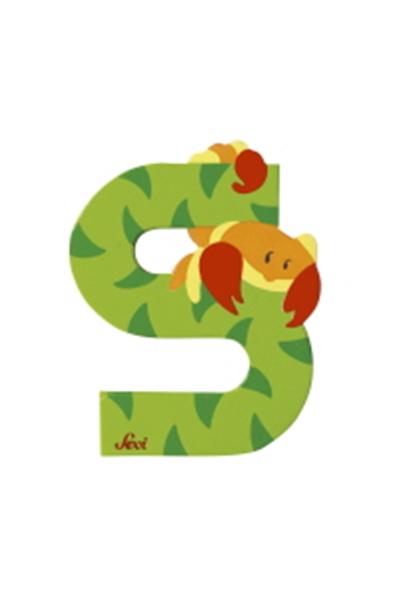 Lettre décorative Zoo S