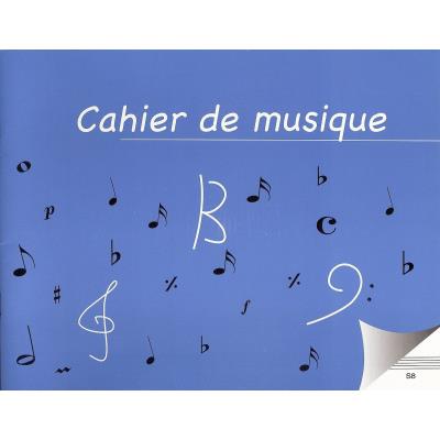 Cahier De Musique 8 Portees