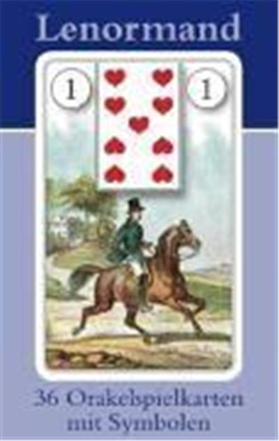 Lenormand Orakelkarten mit Kartenabbildungen