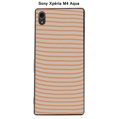 Coque Sony Xpéria M4 Aqua - Marinière-G