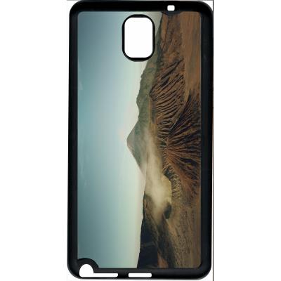 Coque samsung note 3 montagne avec volcans desert