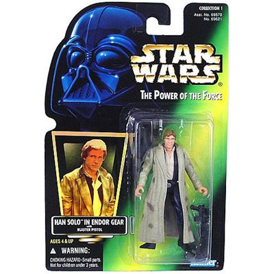 STAR WARS FIGURINE HAN SOLO ENDOR (Potf Gc)