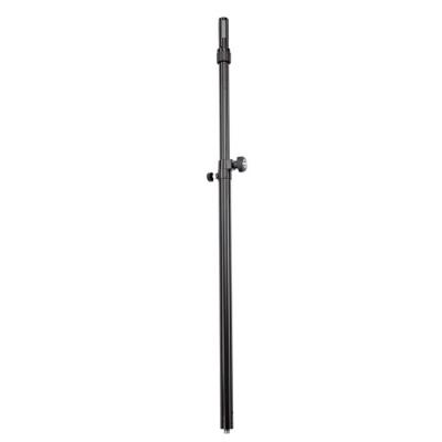 Accessoires sonorisation K&M 21368 - RALLONGE POUR STAND HAUT-PARLEUR RING LOCK - NOIRE - HAUTEUR REGLABLE DE 1100 A 1800 MM pieds de micros