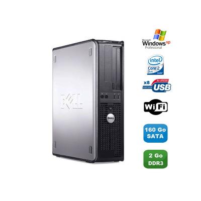 Pc dell optiplex 380 dt core 2 duo e7500 2,92ghz 2go ddr3 160go win xp pro