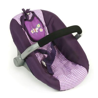 Bayer Chic 2000 708 28 Siège de voiture de poupées - Purple Checker